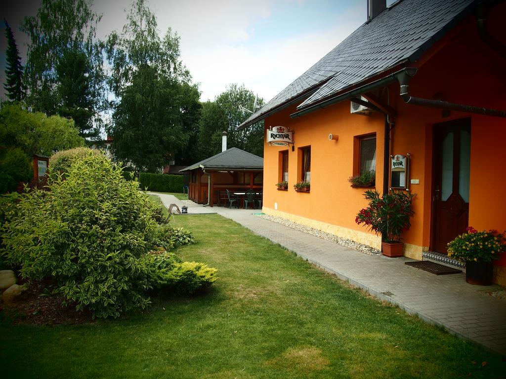 Penzion Otmarka Těchonín Esterno foto