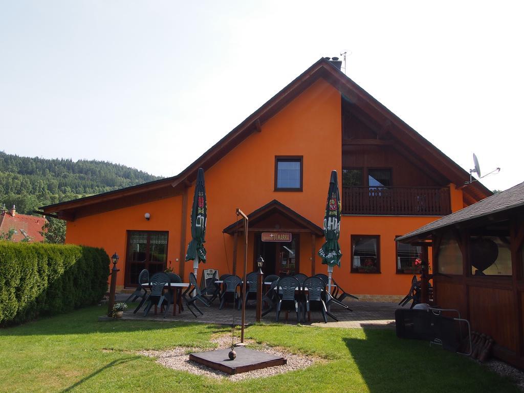 Penzion Otmarka Těchonín Esterno foto